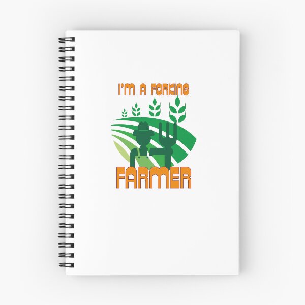 Item preview, Funny "I'm a Forking Farmer" design  designed and sold by YogaZesty.