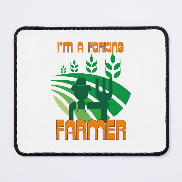 Item preview, Funny "I'm a Forking Farmer" design designed and sold by YogaZesty.