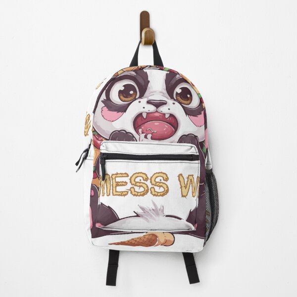 Item preview, Don't mess with me i'm hungry funny panda design designed and sold by oumayma mokrane.