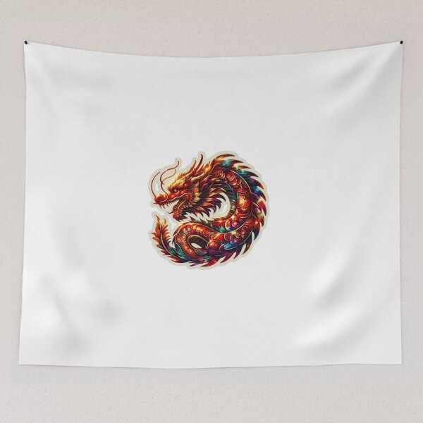 Item preview, Tailed dragon - Red dragon designed and sold by Constructive27.
