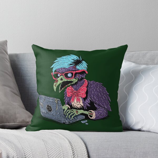 Item preview, Zombie Computer Crow designed and sold by HRSCreates.