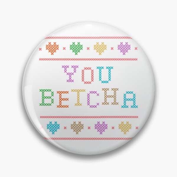 Item preview, You Betcha Needlework Craft designed and sold by OddPopnyc.