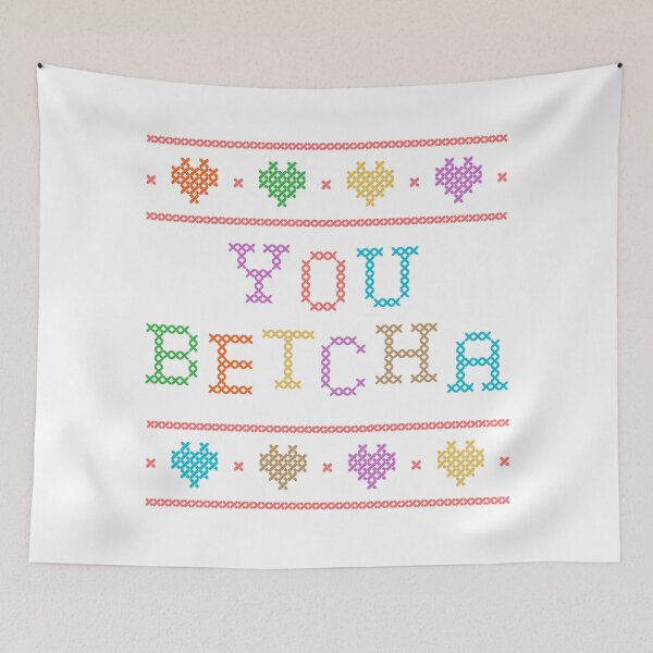 Item preview, You Betcha Needlework Craft designed and sold by OddPopnyc.