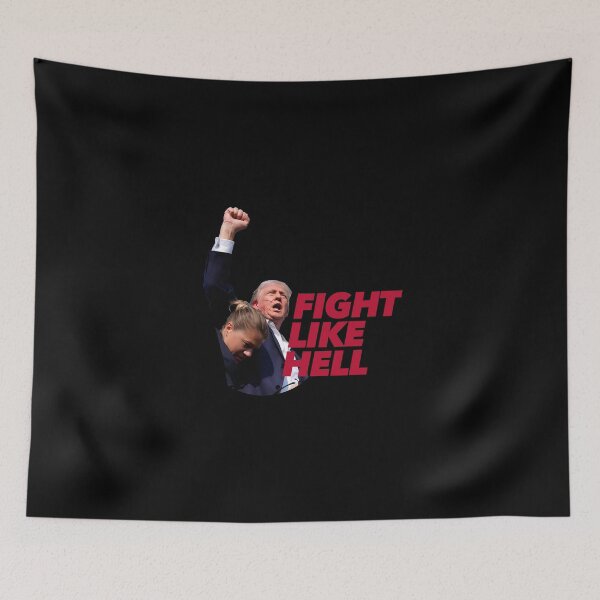 Item preview, Fight Like Hell | Fist | Trump Shooting at Rally | Trump 2024 designed and sold by pierrelaidesign.