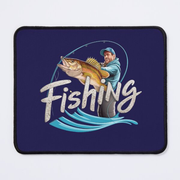 Item preview, Fishing T-shirt designed and sold by BlueArtMoon.