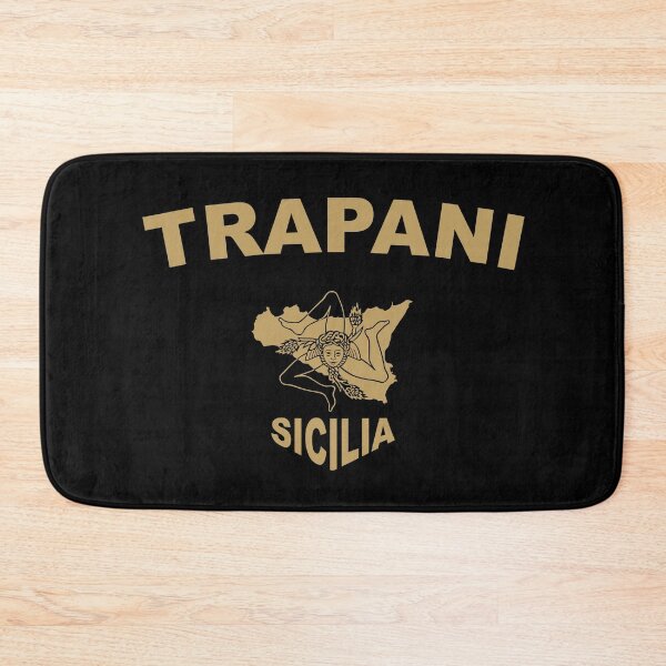 Item preview, Trapani Sicilia Trinacria map designed and sold by studioss76.