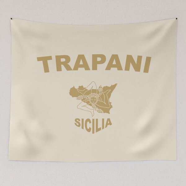 Item preview, Trapani Sicilia Trinacria map designed and sold by studioss76.