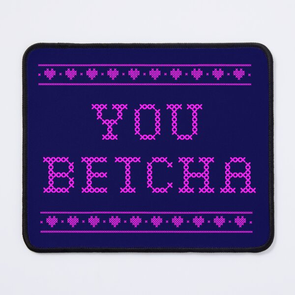 Item preview, You Betcha Needlework Craft - Pink designed and sold by OddPopnyc.