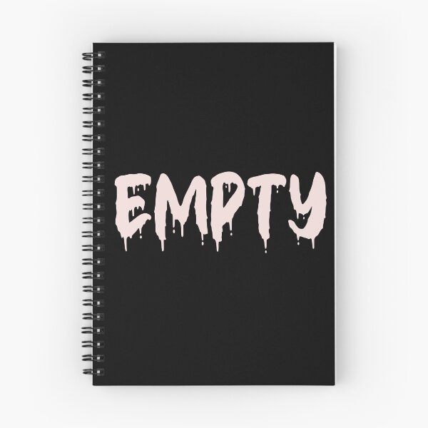 Item preview, PINK ON BLACK EMPTY BLOOD DRIP designed and sold by RomeArtCo.