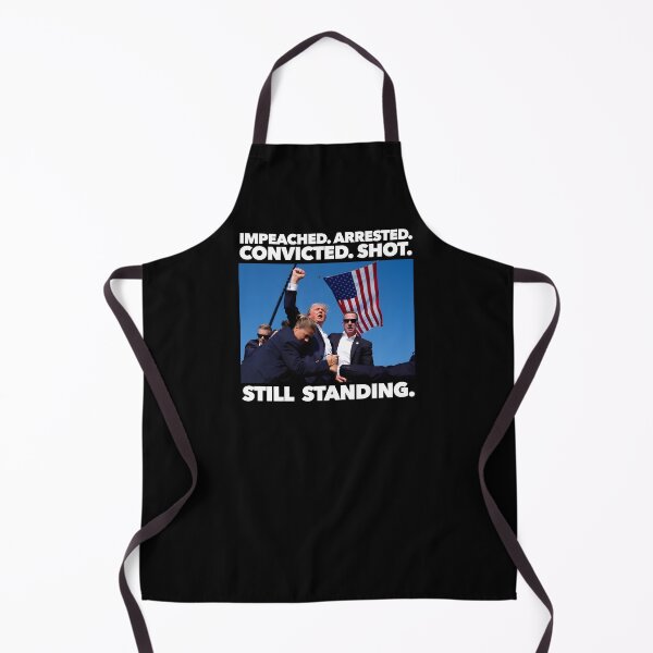 Item preview, Impeached Arrested Convicted Shot, Still Standing | Trump Shooting at Rally | Trump 2024 designed and sold by pierrelaidesign.