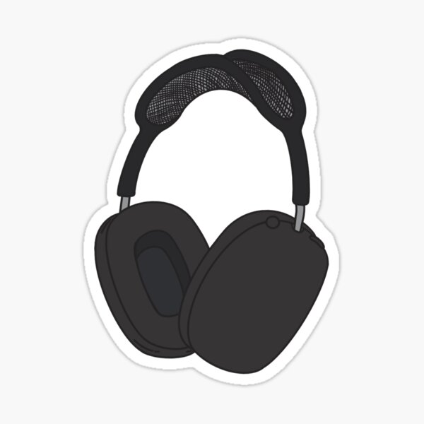 Item preview, Black AirPods Max Headphones designed and sold by ElysiumStudios.