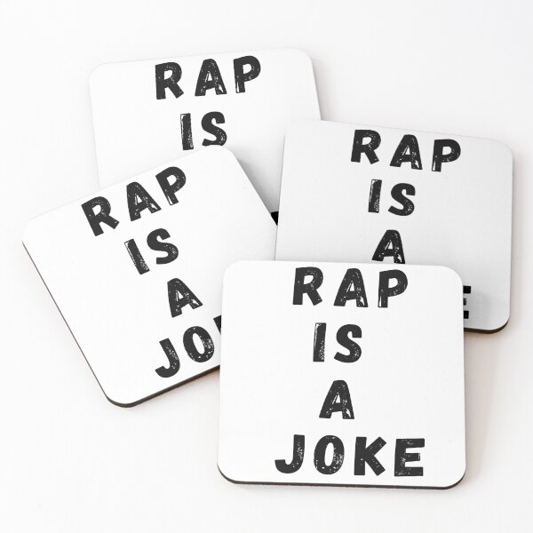 Item preview, rap is a joke funny quote designed and sold by ikramart11.