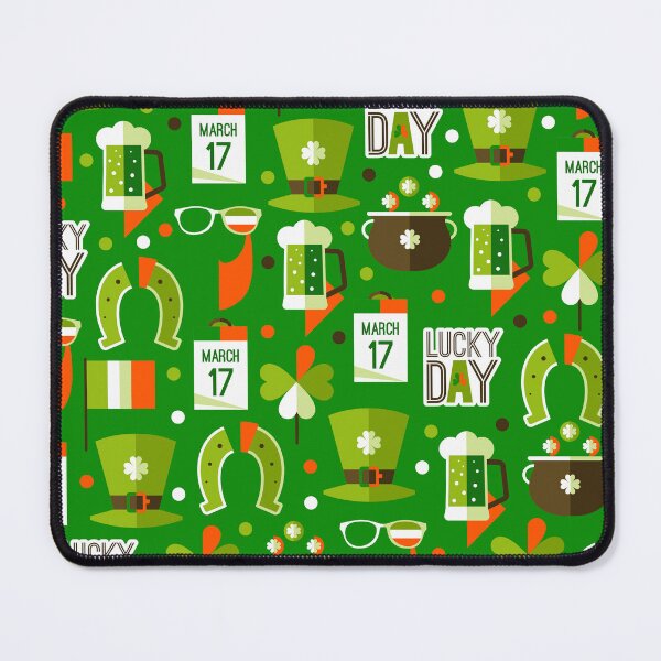 Item preview, Irish Ireland St Patrick's Day Pattern designed and sold by HolidayT-Shirts.