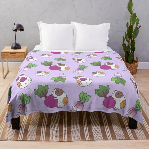 Guinea Pig Pattern Throw Blanket