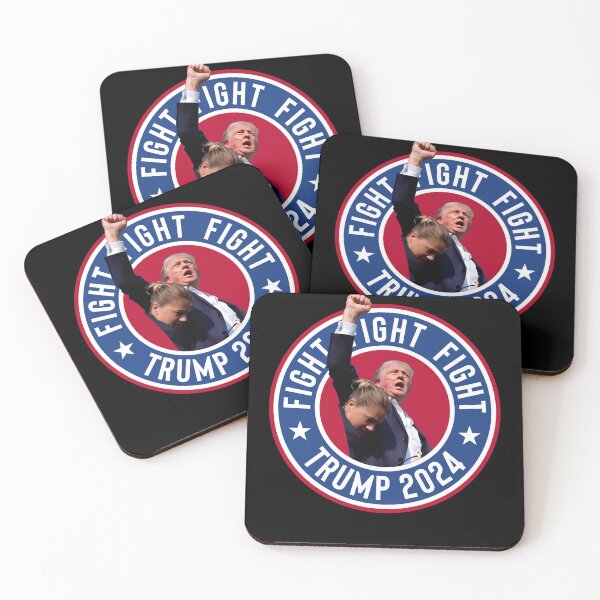 Item preview, Fight Fight Fight 3 | Trump Raising Fist | Trump Shooting at Rally | Trump 2024 designed and sold by pierrelaidesign.