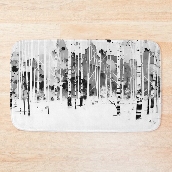 Item preview, Black and White Trees in Winter designed and sold by Mythic Legends Digital.