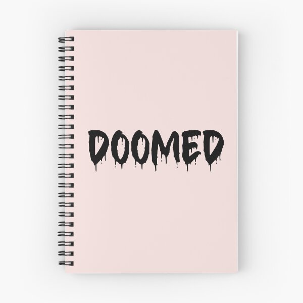 Item preview, BLACK ON PINK DOOMED BLOOD DRIP designed and sold by RomeArtCo.