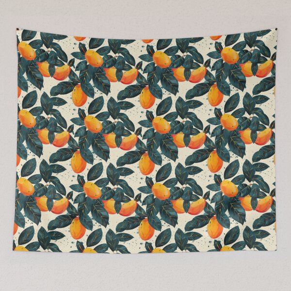 Item preview, Playful Mangos designed and sold by PatternCabinet-.