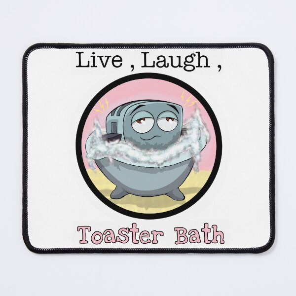 Item preview, Live, laugh, toaster bath designed and sold by B1A-Store.