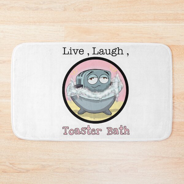 Item preview, Live, laugh, toaster bath designed and sold by B1A-Store.