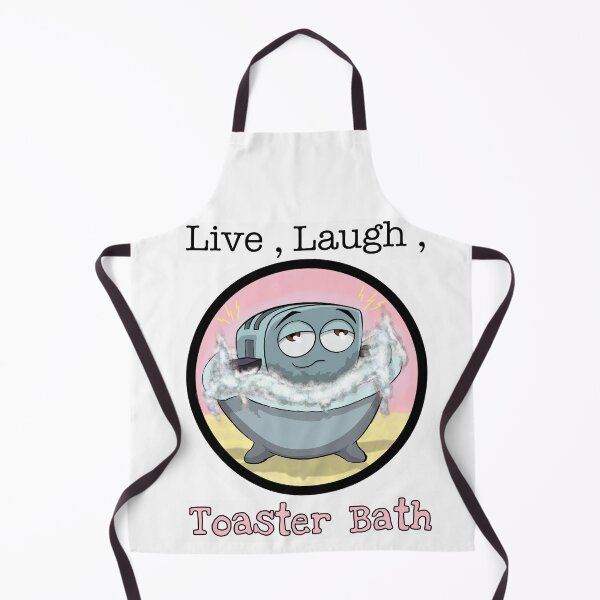 Item preview, Live, laugh, toaster bath designed and sold by B1A-Store.