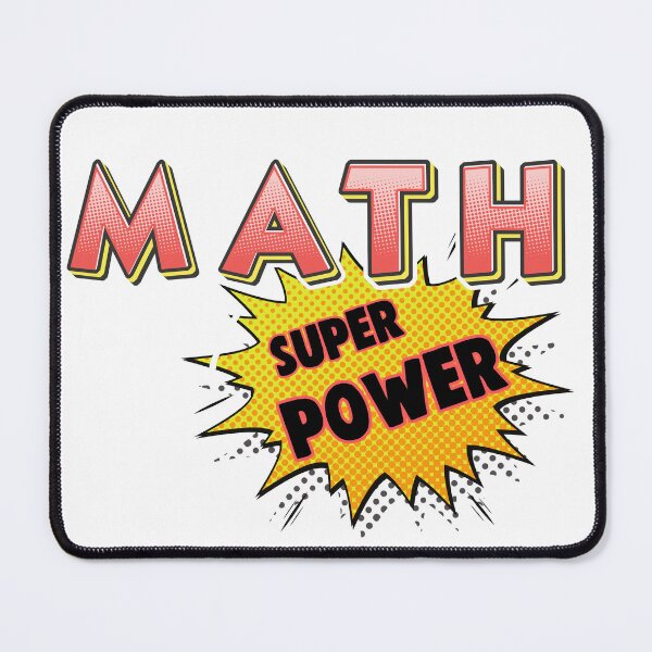 Item preview, Math Is My Superpower | Superhero Comic Algebra Lover designed and sold by LadyHustle.