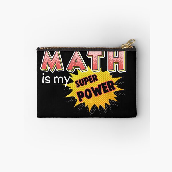 Item preview, Math Is My Superpower | Superhero Comic Algebra Lover designed and sold by LadyHustle.