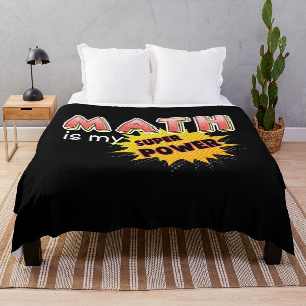 Item preview, Math Is My Superpower | Superhero Comic Algebra Lover designed and sold by LadyHustle.