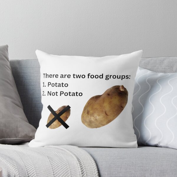 Item preview, Two Food Groups: Potato and Not Potato designed and sold by LiyahMackenzie.