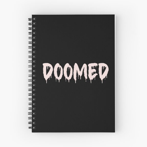Item preview, PINK ON BLACK DOOMED BLOOD DRIP designed and sold by RomeArtCo.