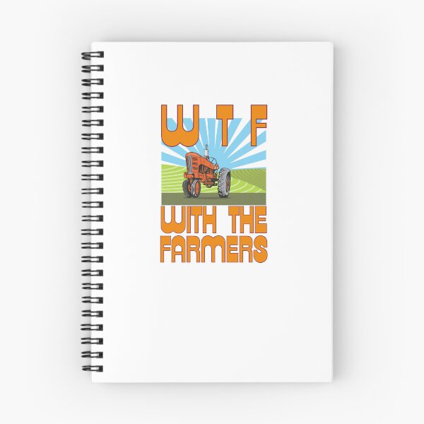 Item preview, WTF "With The Farmers" design  designed and sold by YogaZesty.