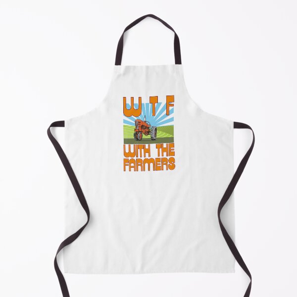 Item preview, WTF "With The Farmers" design designed and sold by YogaZesty.
