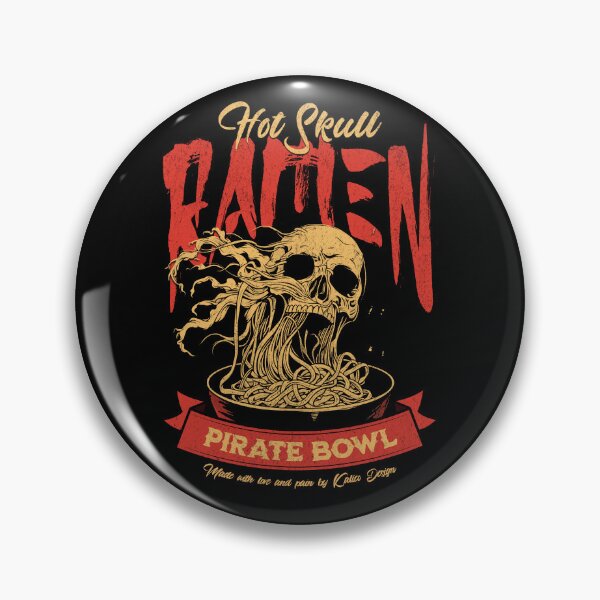 Item preview, Ramen Pirate Bowl | Hot skull ramen pirate bowl designed and sold by KalicoDesignUS.