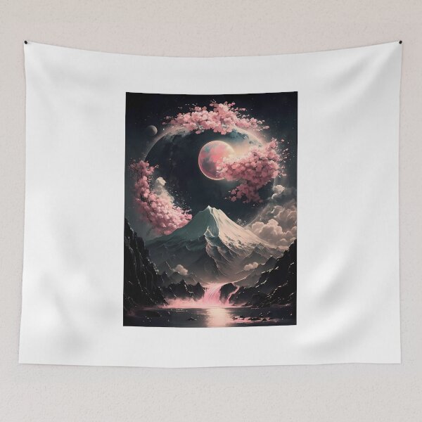 Item preview, Japanese Landscape Neon designed and sold by JayArtDesign.