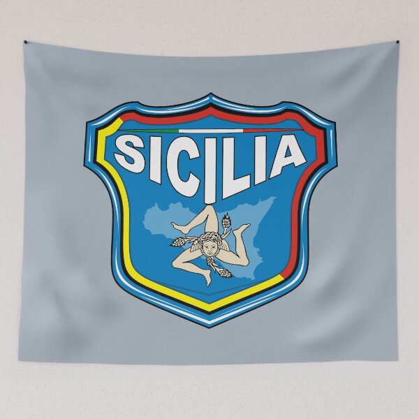 Item preview, Sicilia coat of arms Sicily designed and sold by studioss76.