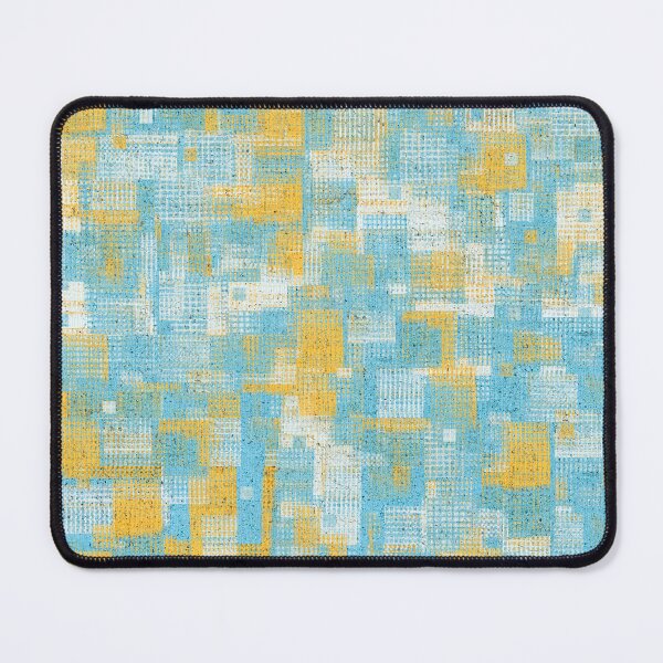 Item preview, Dance Of Light Abstract Art In Blue And Yellow designed and sold by Sharon Cummings Art.