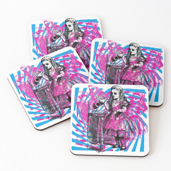 Item preview, Psychedelic Alice In Wonderland Drink Me designed and sold by OddPopnyc.