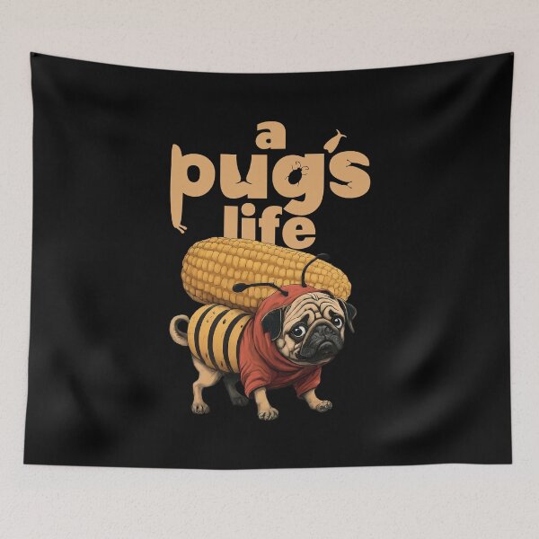 Item preview, Movie parody - A Pug's Life designed and sold by hamishby.