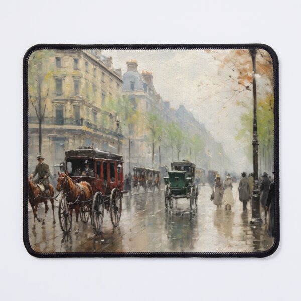 Artikelvorschau, Pariser Straße; Regentag von G. Caillebrotte entworfen und verkauft von Daniel Wampler.