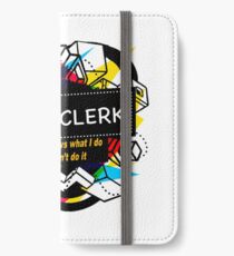 DELI CLERK iPhone Wallet/Case/Skin