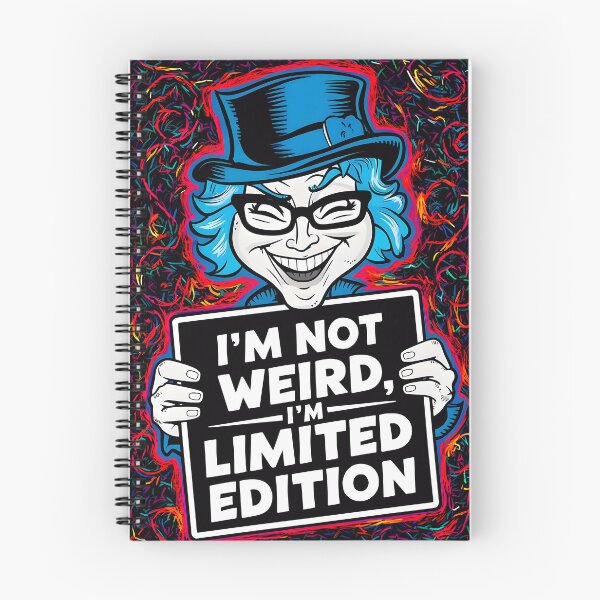 Item preview, Funny Sarcastic Quote I'm Not Weird, I'm Limited Edition designed and sold by TheArtOfPat.