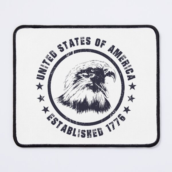 Item preview, United States of America Est 1776 Vintage Screeching Eagle designed and sold by tronictees.