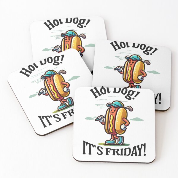 Item preview, Hot Dog! It's Friday! designed and sold by AlexFilkin.