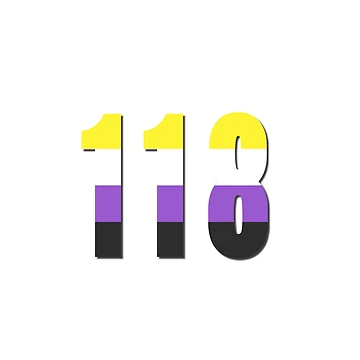 Artwork thumbnail, 911 Nonbinary by RuthandRose
