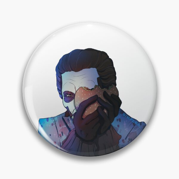 Item preview, Papa IV Hiding Behind Burger Like Jerma designed and sold by simpera.