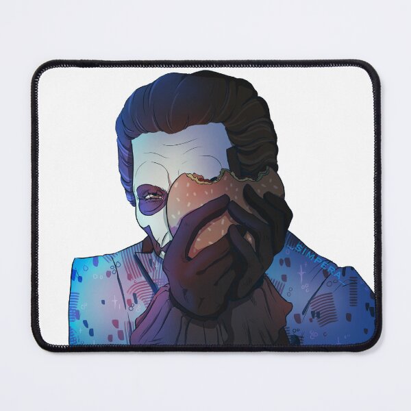 Item preview, Papa IV Hiding Behind Burger Like Jerma designed and sold by simpera.