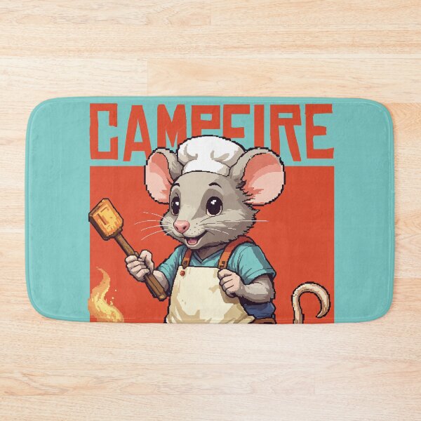 Item preview, Campfire Cuisine Expert - Cute Chef Mouse Cooking Ratatouille designed and sold by Ravensdesign.
