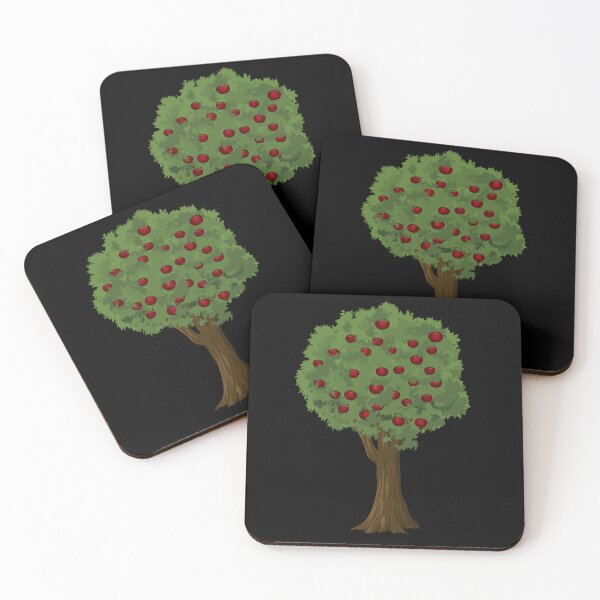 Item preview, Apple Tree - Apple Picking Season - Apple Orchard - Green and Red Apple Tree designed and sold by farhanhafeez.