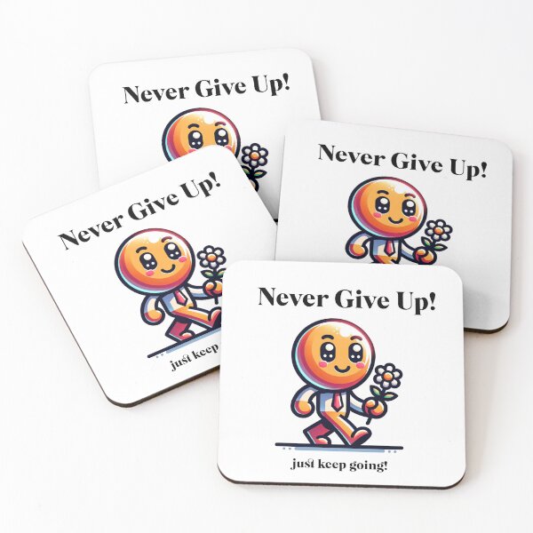 Item preview, Never Give Up! designed and sold by AlexFilkin.