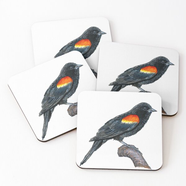 Item preview, Red-winged Blackbird designed and sold by Laeton Designs.